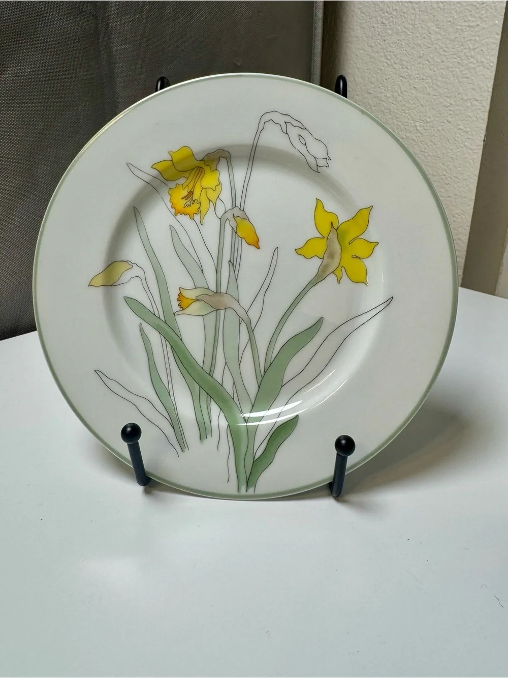 Block Spal Daffodil Decorative Bread Plate - 1983